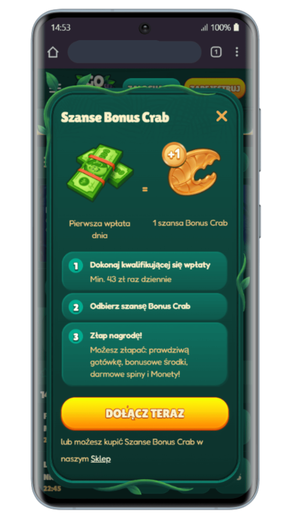 Gokong Casino crab bonus